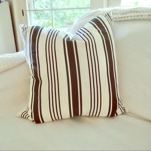 Striped Pillow Cover